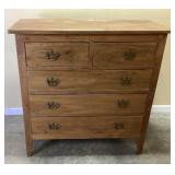 ANTIQUE PINE CHEST OF DRAWERS