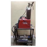 LINCOLN ELECTRIC WELD PAC 100 WELDER ON ROLLING