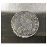 1825 CAPPED BUST HALF DOLLAR