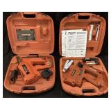 (2) PASLODE GAS FRAMING NAILERS, 1 GAS, 1 BATTERY