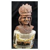 1973 JIM BEAM NATIONAL TOBACCO FESTIVAL DECANTER