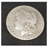 1897-O MORGAN SILVER DOLLAR