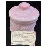 1990 FENTON BURMESE ROSELENE GRAPE & CABLE