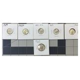 SILVER DIMES AND QUARTER LOT