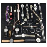 ASSORTED WATCHES, ELGIN, BETTY BOOP, TIMEX,