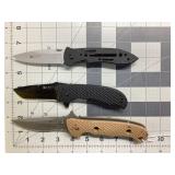 3 CRKT KNIVES LOT