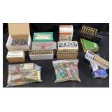 ASSORTED AMMO, 30-30, 7.62mm, 12 GAUGE, .22cal,