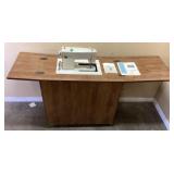 KENMORE SEWING MACHINE & CABINET