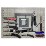 13 ASSORT. KNIVES LOT