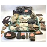 MASSIVE FOSSIL AND PRIMITIVE TOOL LOT