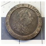 GEORGE III 1797 2 PENCE COIN
