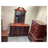 AMERICAN DREW CHERRY BEDROOM SET, CHEST OF