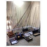 MASSIVE FISHING LOT. PENN, BERKLEY, RODDY,