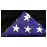 MEMORIAL AMERICAN FLAG FOLDED, 3ft by 5ft