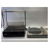 JVC L-A55 TURNTABLE, TECHNICS SL-PD987 CD CHANGER