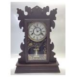 ANTIQUE NEW HAVEN MANTLE CLOCK
