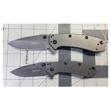 2 KERSHAW KNIFE LOT