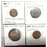 4 EAST INDIA CO. DUIT, HOLLAND, NETHERLANDS, DUTCH