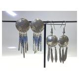 STERLING SILVER SOUTHWESTERN EARRING LOT