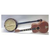 BELTONE BANJO AND JR. MEDALIST GUITAR