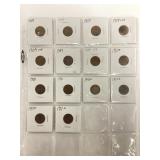 LARGE WHEAT PENNY LOT (4) 1909 VDB