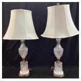 PAIR OF MCM HOLLYWOOD REGENCY WAVES & DIMPLES