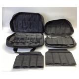 2 CANVAS KNIFE CARRY BAGS