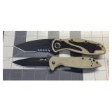 2 KERSHAW KNIVES
