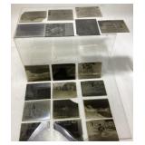 GROUP OF ANTIQUE GLASS PHOTOGRAPHIC NEGATIVES