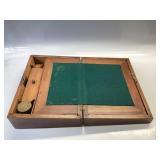 ANTIQUE 19TH CENTURY TRAVELING WRITING SLOPE