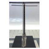 ANTIQUE STERLING BABY BIB CLIPS