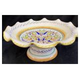 HAND PAINTED DERUTA RAFFAELLESCO STYLE FRUIT BOWL
