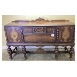 VTG. WOODEN SIDEBOARD, BUFFET