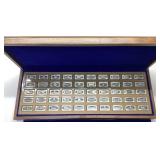 50 STERLING INGOTS 104 TOTAL TROY OZ. BANKMARKED