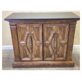 VTG. ROLLING SERVER, BAR CABINET, BUFFET