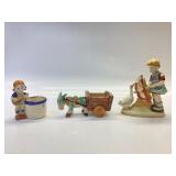 3 VINTAGE OCCUPIED JAPAN FIGURINES