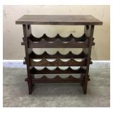 VTG. HI MARK WOODEN WINE RACK