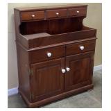 VTG. DRY SINK CABINET