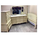 HENRY LINK FRENCH PROVINCIAL BEDROOM SET