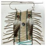 NATIVE AMERICAN BEADED BREAST PLATE