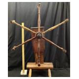ANTIQUE WOOD YARN WINDER
