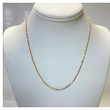 14K GOLD CHAIN 1.92 GRAMS 18 INCH