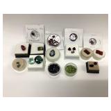 GARNET, TOURMALINE, TANZANITE GEMSTONES