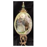 VTG. FABERGE STYLE HAND DECORATED VICTORIAN