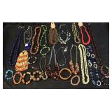 ASSORTED COSTUME JEWELRY, MACYS, CHAPS, ERICA