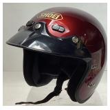 SHOEI RJ-AIR PLATINUM OPEN-FACE MOTORCYCLE HELMET,
