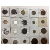 18 POUNDS OF WORLDWIDE COIN CURRENCY