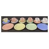 VTG. HAZEL ATLAS LITTLE HOSTESS KIDS TEA SET