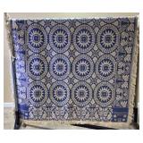 VTG. FIELDCREST JACQUARD STYLE COVERLET,