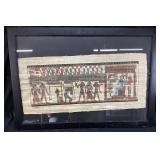 EGYPTIAN THEME FRAMED ART